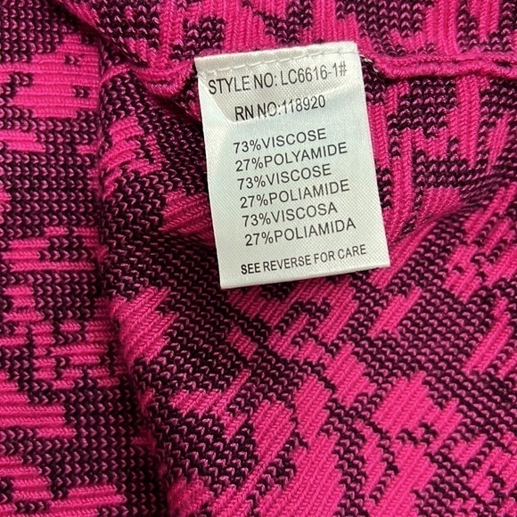 Lucy & Co RoseBud Circle Plum Skirt- NWT- Size Large - Picture 11 of 11